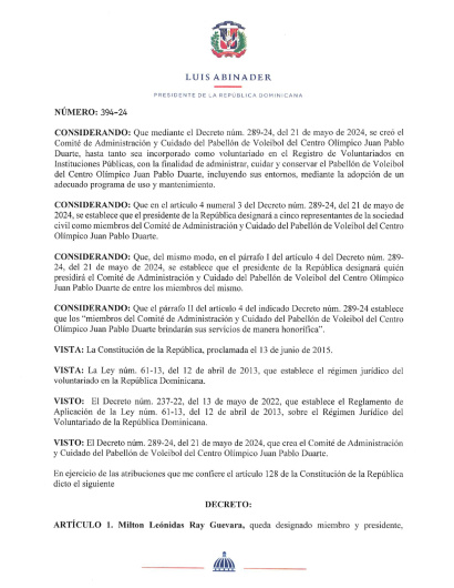 Decreto