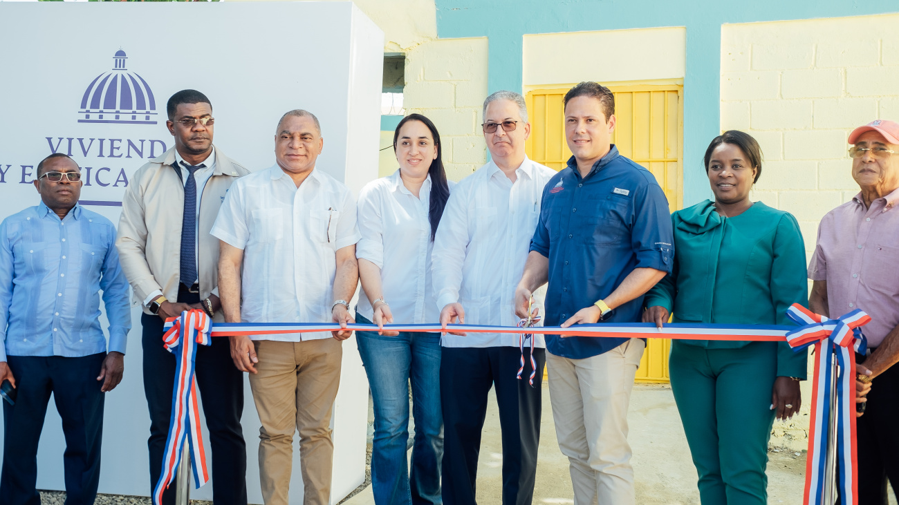 MIVED entrega la ampliación del Centro de Corrección y Rehabilitación (CCR) de Elías Piña 