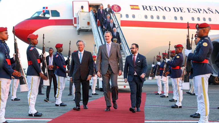 Rey de España, Felipe VI para su participación en la XXVIII Cumbre Iberoamericana