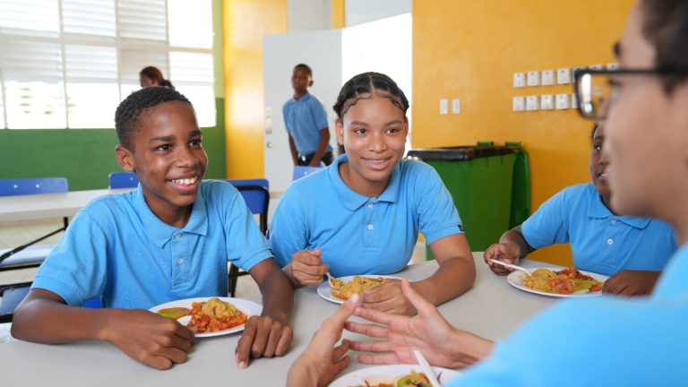 Día Mundial de la Alimentación: RD a través del Inabie lidera la alimentación escolar en el Ca