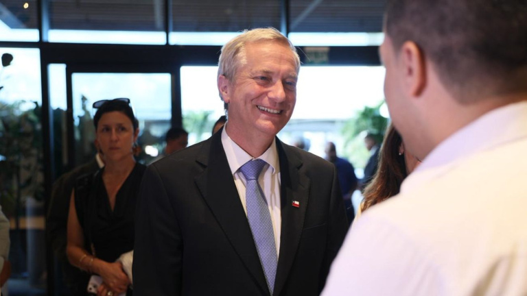 Presidente electo de Chile en RD