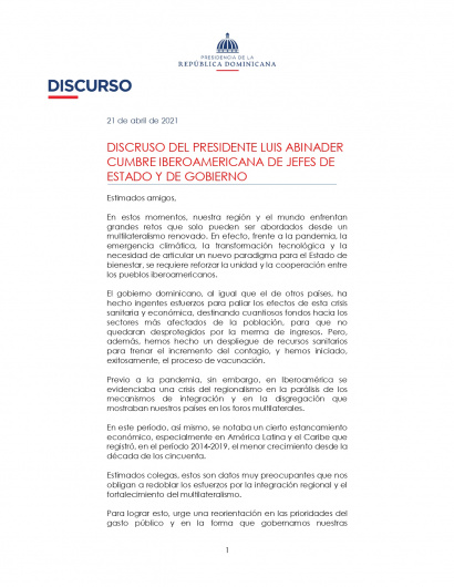 Discurso