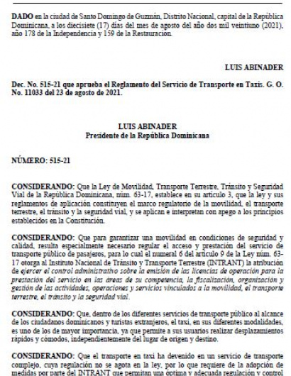 Decreto 515-21