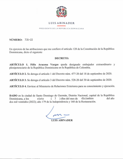 Decreto 731-22