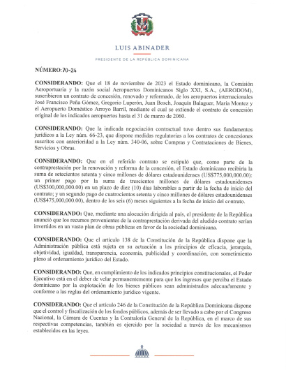 Decreto