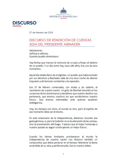 Discurso