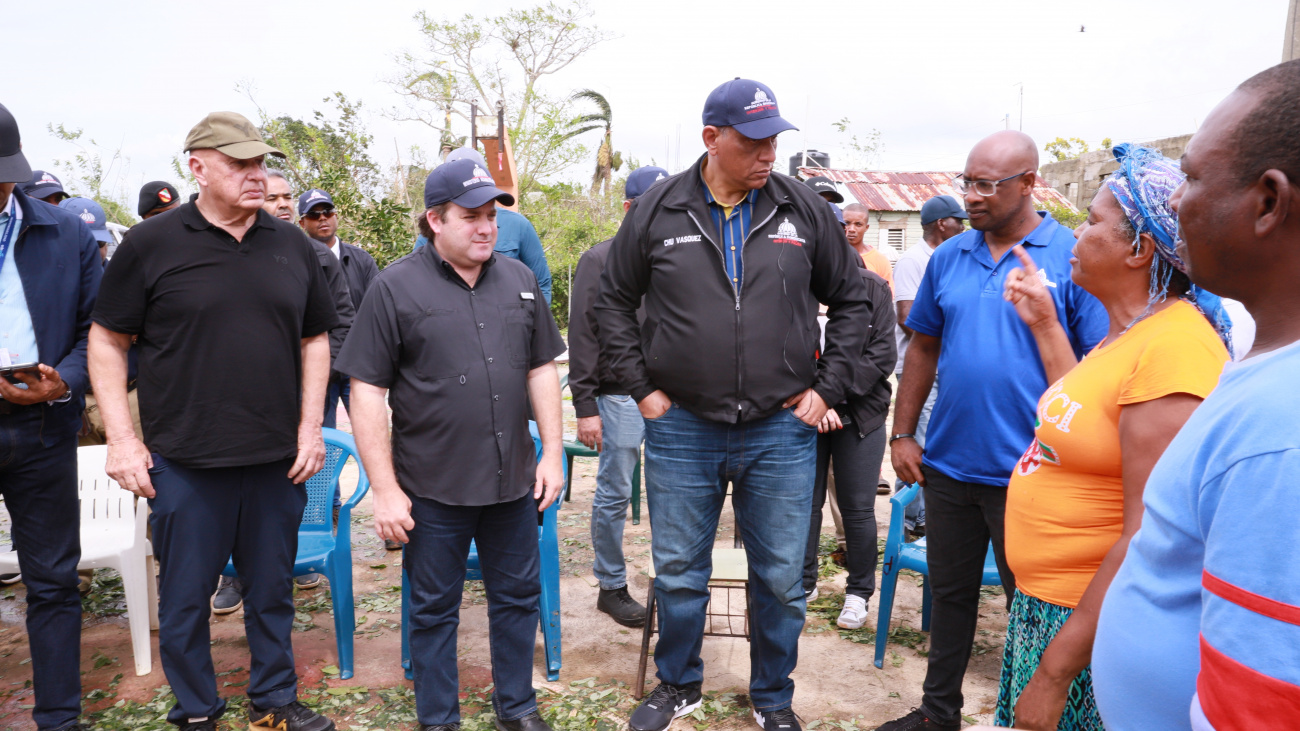 Visita del MAPRE y MIP a Samaná y María Trinidad Sánchez