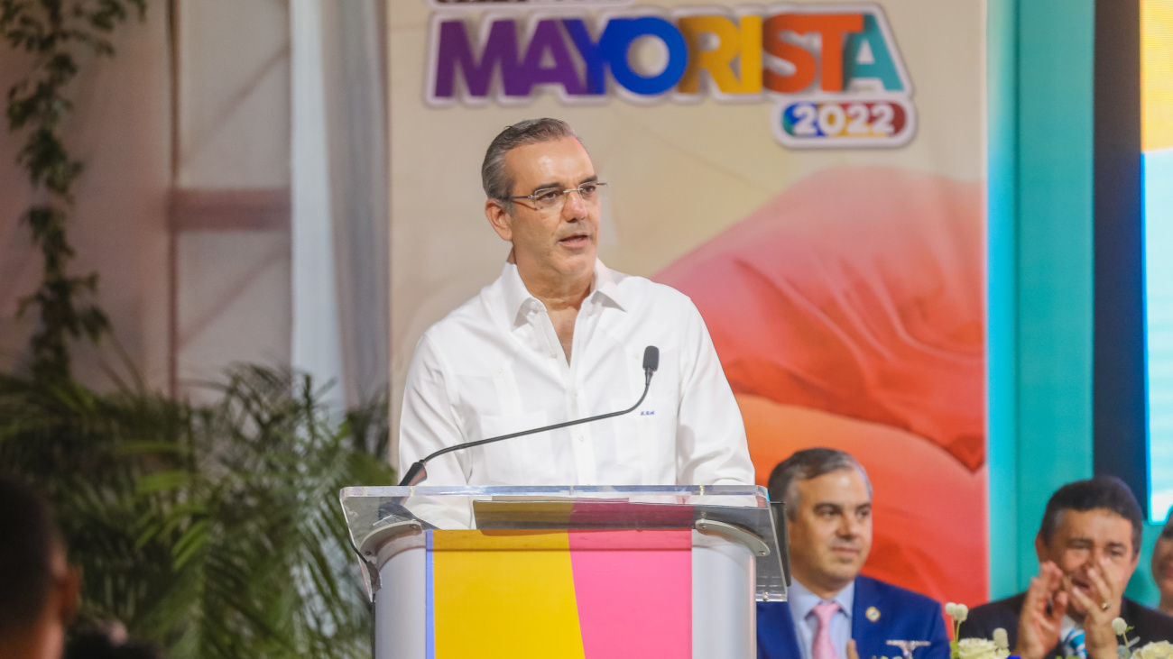 Presidente Abinader en la Expo Feria Mayorista 2022