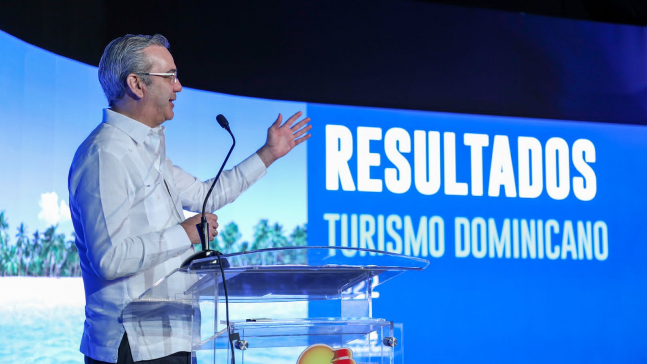 Presidente Luis Abinader - Resultados Turismo Dominicano