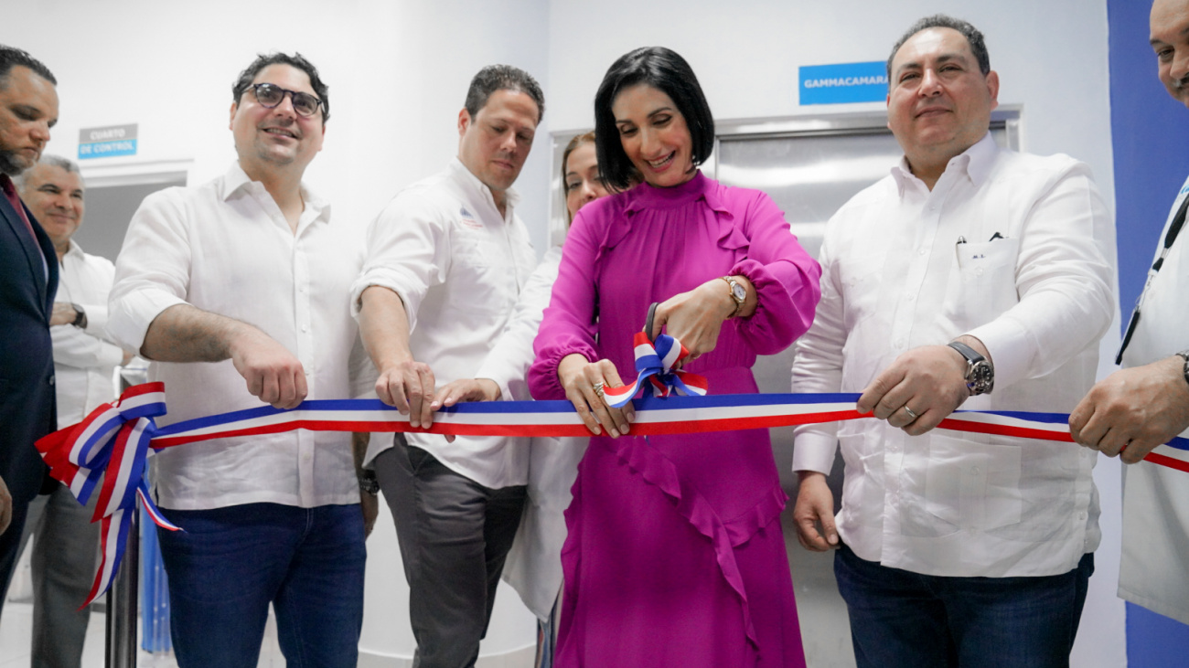 Primera dama durante inauguración 