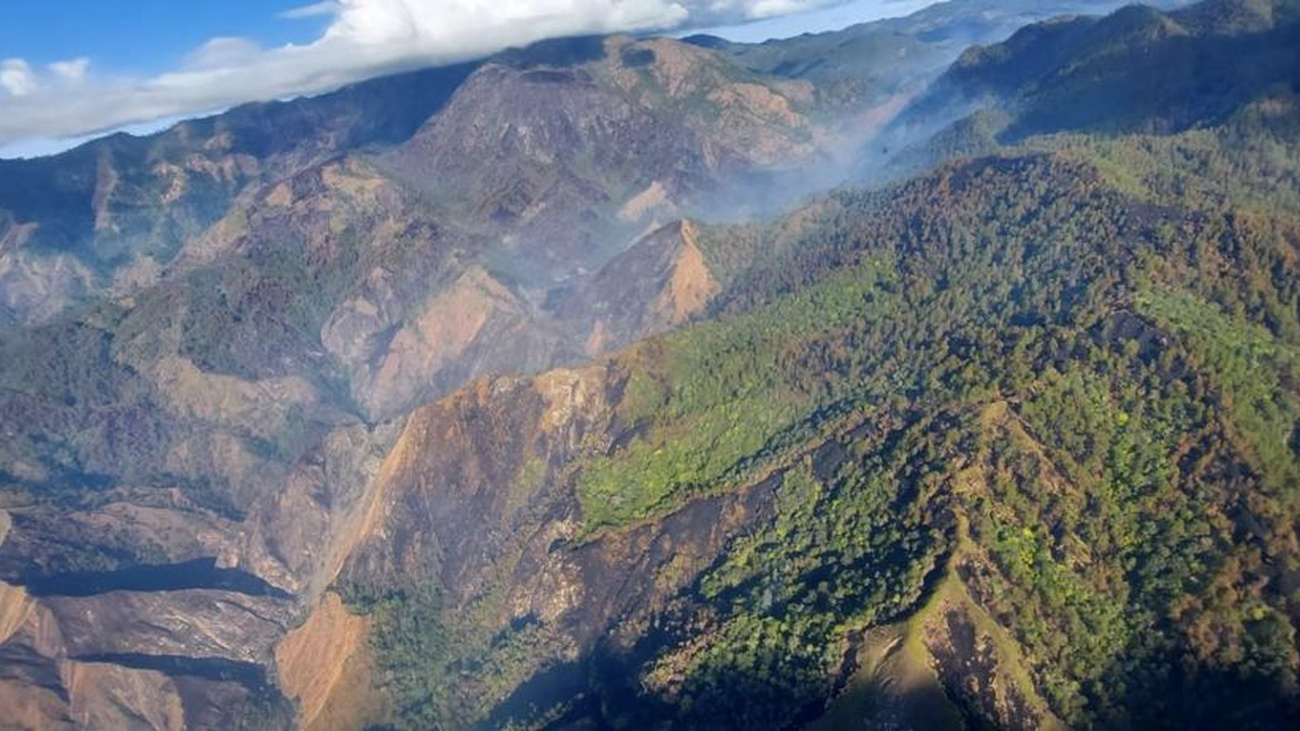 Incendio forestal controlados