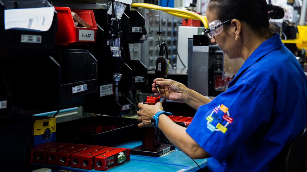  Mujer trabajando