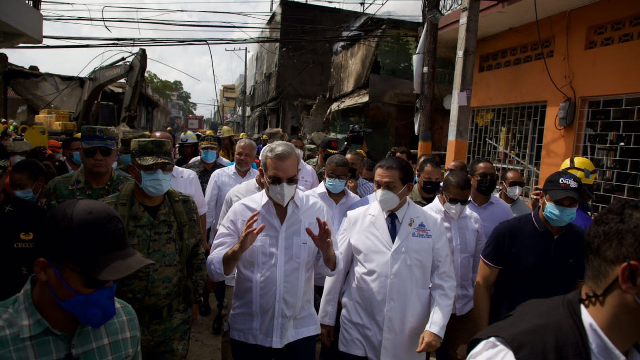 Presidente Abinader en San Cristóbal