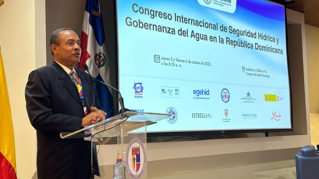 Indrhi define Plan Hidrológico Nacional como elemento crucial para gestión sostenible del agua en RD