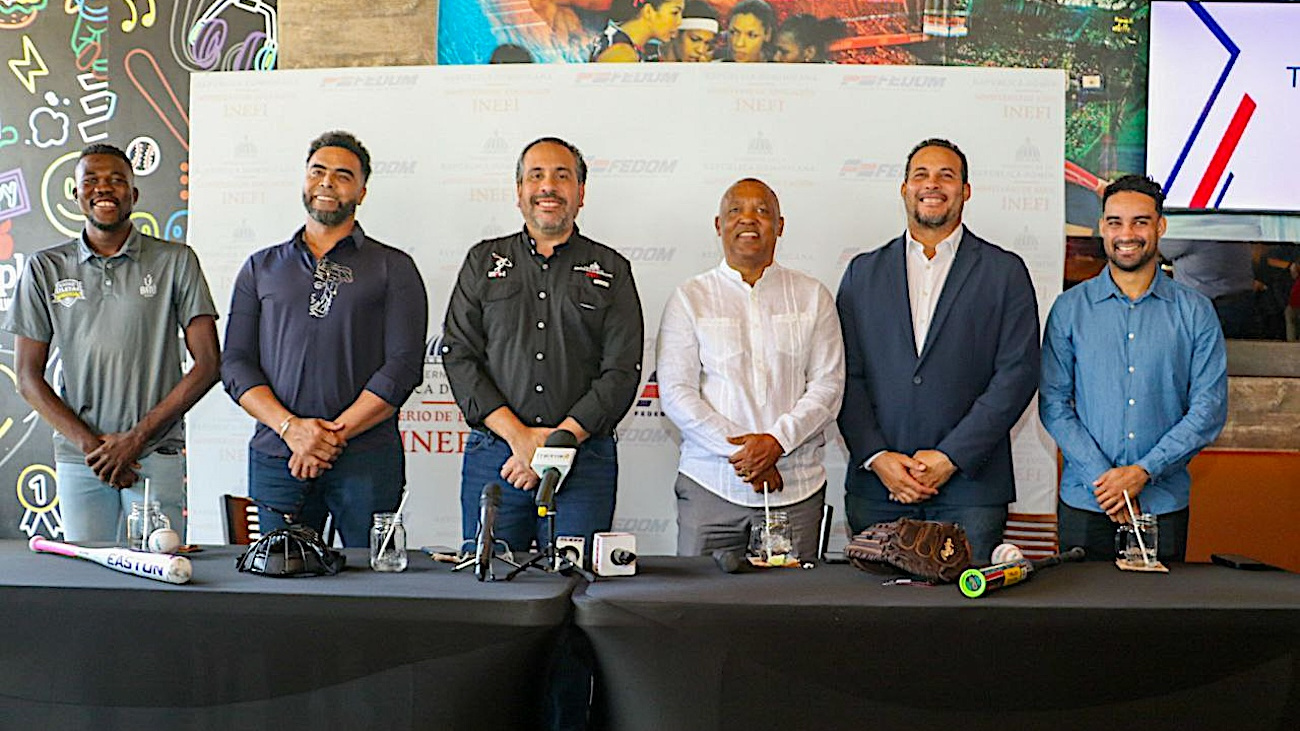 INEFI y FEDOM anuncian IV Torneo Nacional de Béisbol U10 Nelson Cruz 2023; Gobierno apoya desarrollo béisbol escolar dominicano
