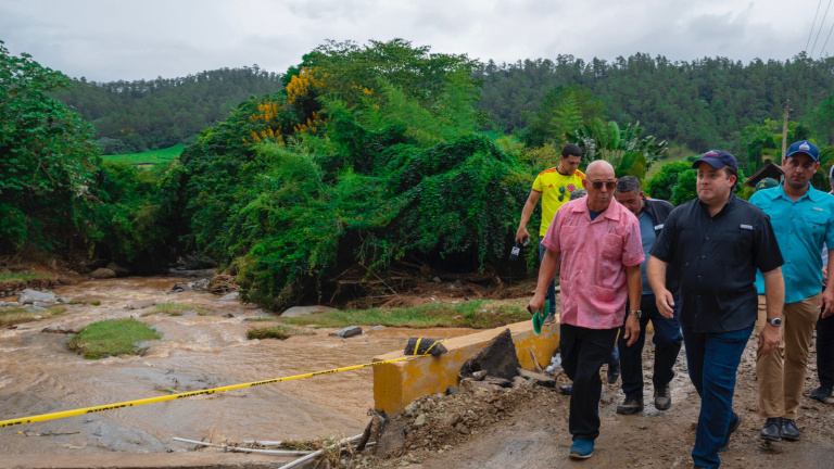 Lluvias en Manabao