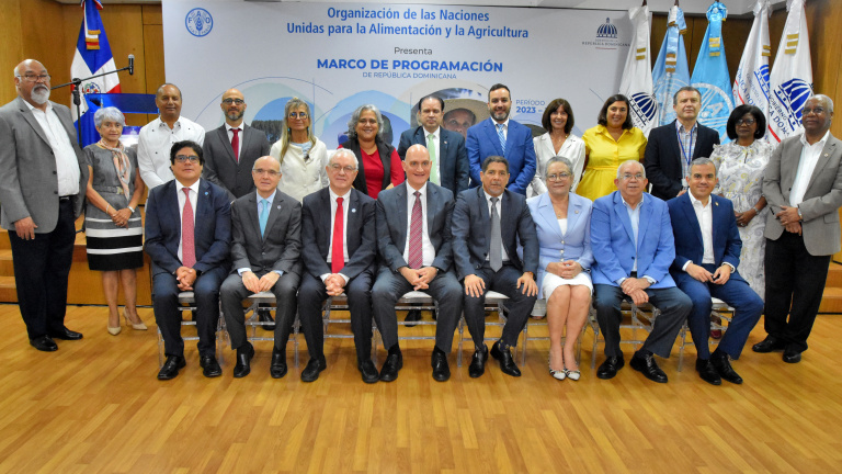 Gobierno de República Dominicana y la FAO firman el Marco de Programación de País 2023-2027