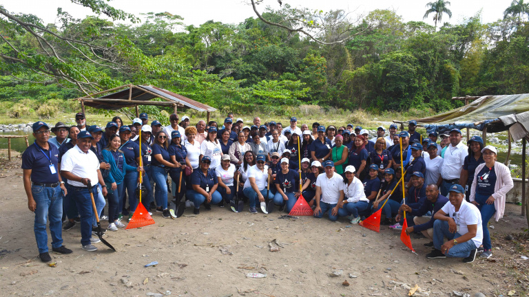 CAASD realiza limpieza en el río Isa, del sistema Isa-Mana, acueducto que abastece de agua potable al Gran Santo Domingo