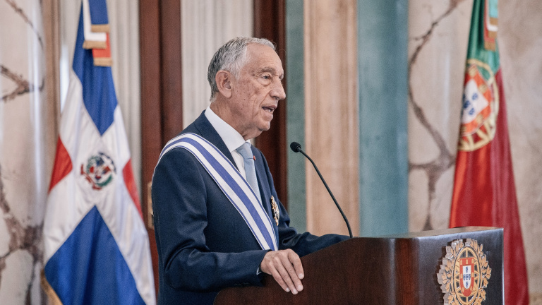 Presidente de Portugal Marcelo Rebelo De Sousa 