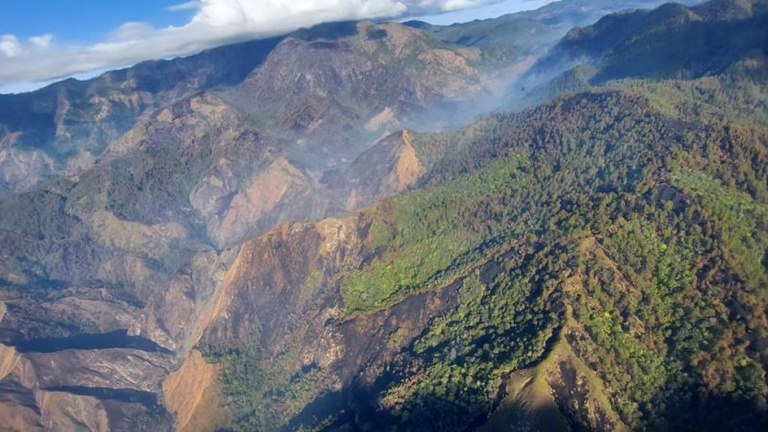 Incendio forestal controlados