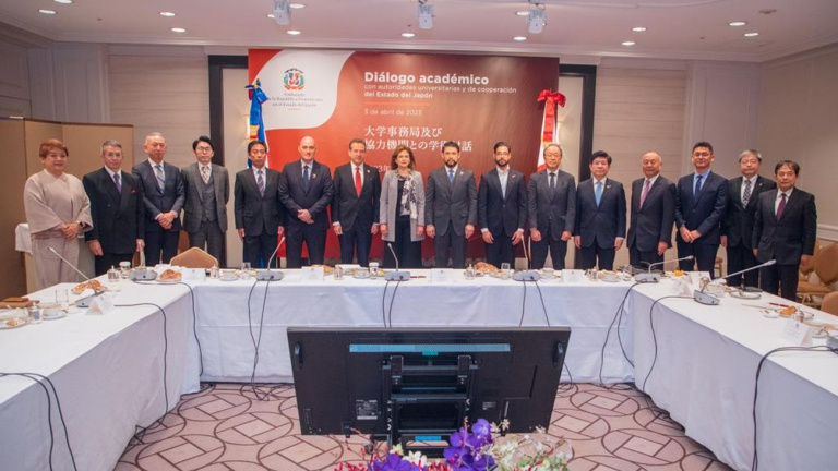 Delegación dominicana en Japón