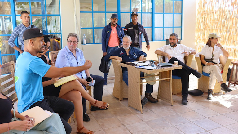 Ministro de Medio Ambiente encabeza encuentro con actores sociales integrados al Plan de Comanejo de la Laguna Cabarete y Goleta 