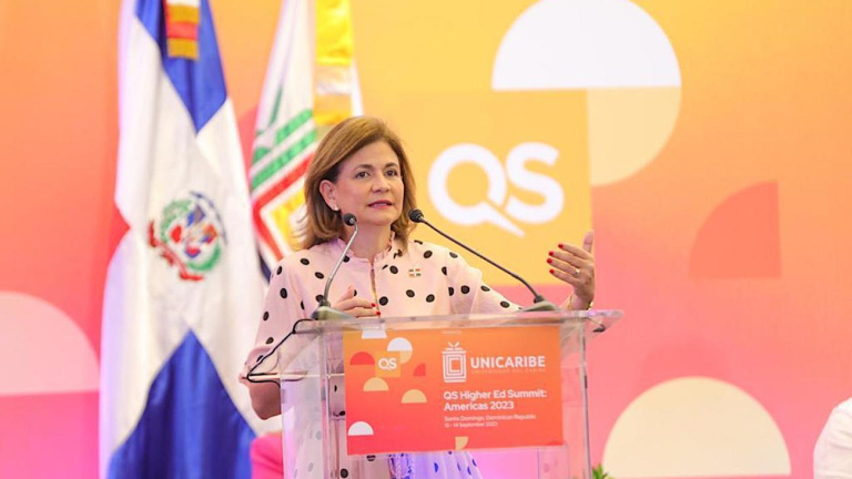 Vicepresidenta Raquel Peña llama a universidades de América Latina a trabajar juntos y elevar la calidad de la educación superior de la región