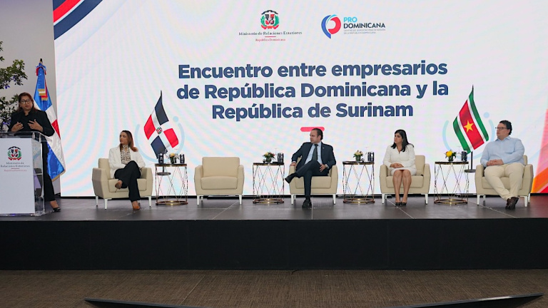 Empresarios de República Dominicana y Surinam exploraron nuevas oportunidades de colaboración en materia comercial